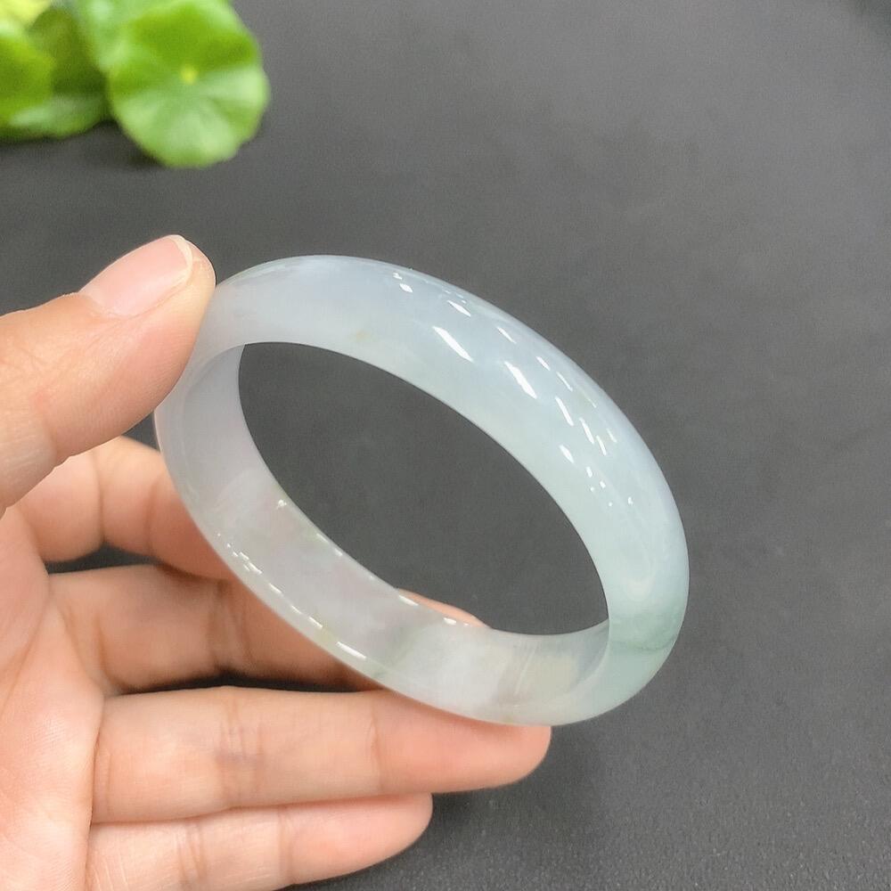 F04206941 Jadeite Imperial Concubine Bracelet Ring Size 54