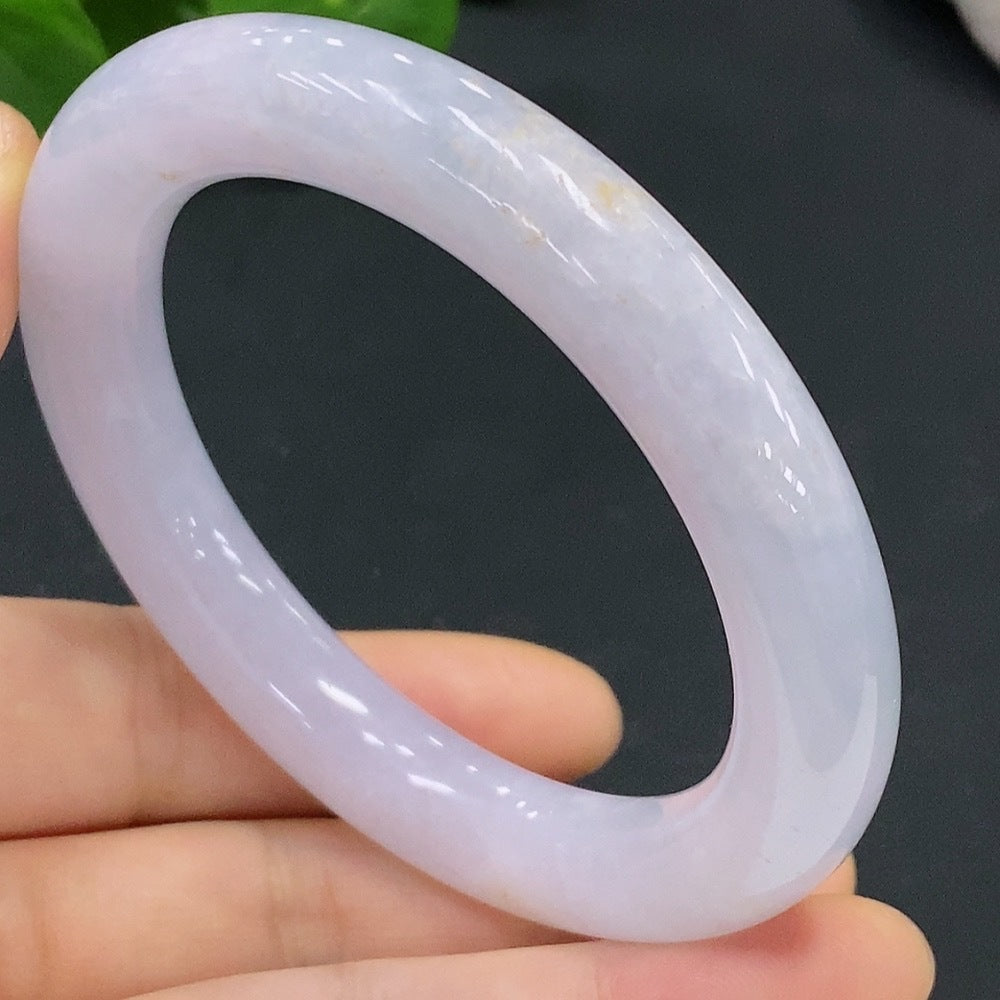 F17837392 Jade Round Bracelet Card 55 Total Weight 61.564g