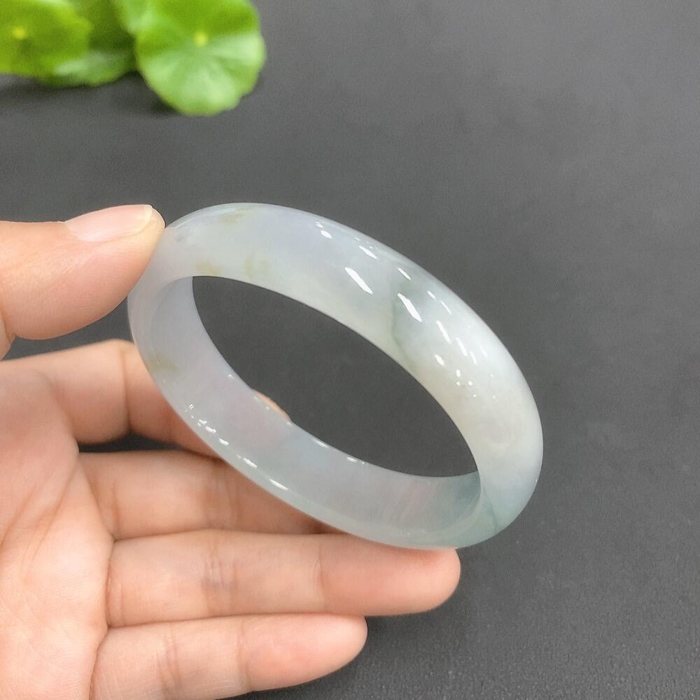 F04206941 Jadeite Imperial Concubine Bracelet Ring Size 54