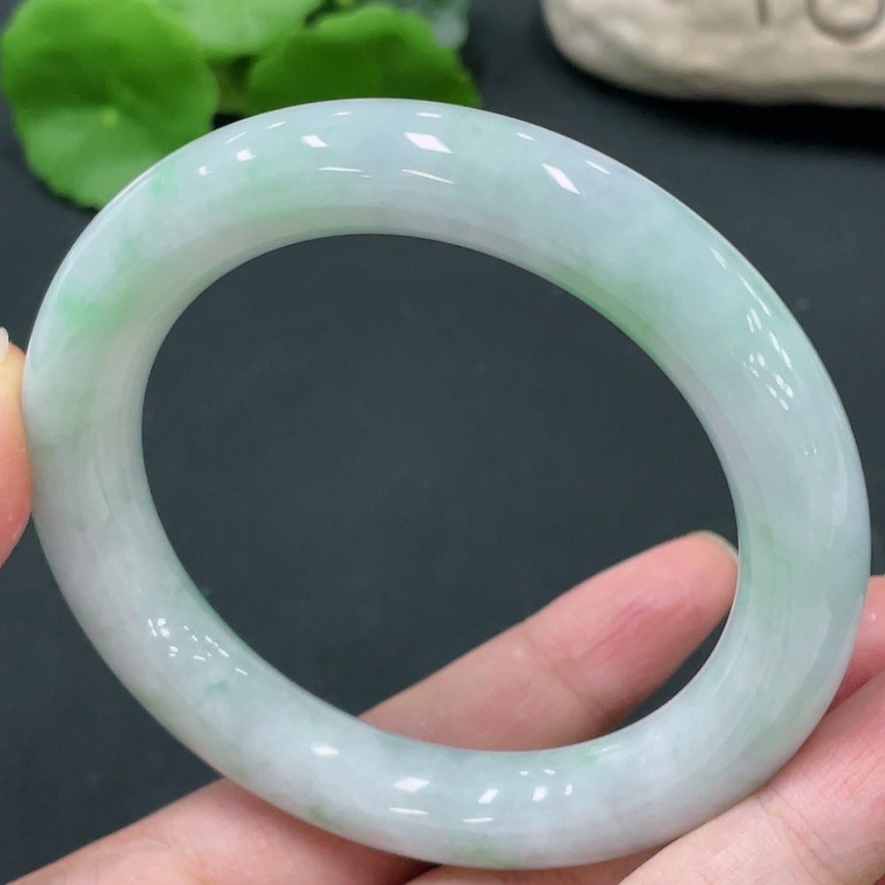 F23604166 Jadeite round bracelet circumference 57.7 total weight 72.742g