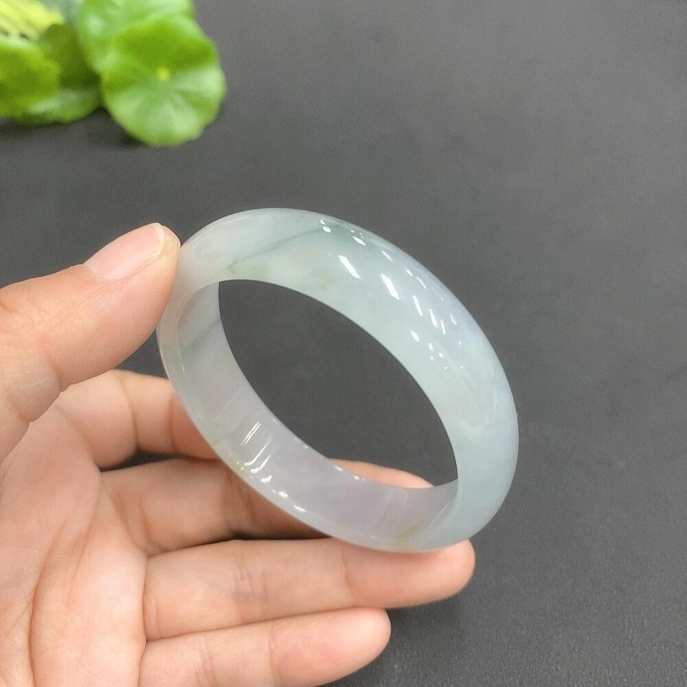 F04206941 Jadeite Imperial Concubine Bracelet Ring Size 54