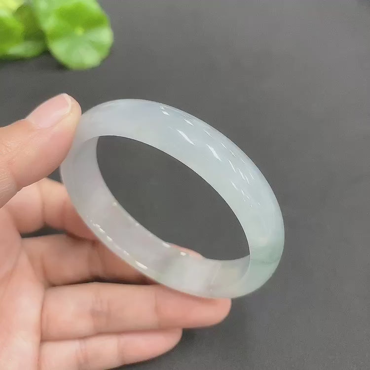 F04206941 Jadeite Imperial Concubine Bracelet Ring Size 54